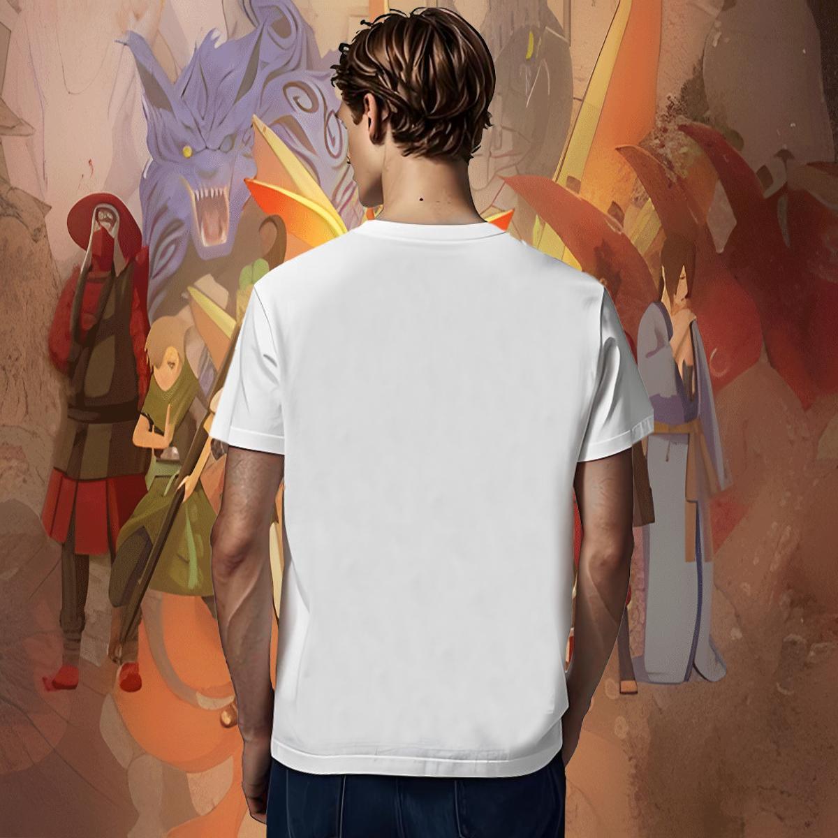 2024 Designer 100% Cotton 230g T Shirt For Man letter Daily Wear Men Clothes T-Shirt Tops Breathable Crew Neck Wholesale Cartoon Print