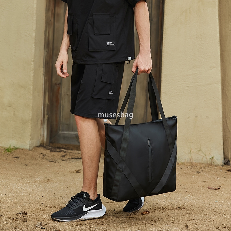 Short trip bag Men's carry-on bag Large capacity travel bag Sports fitness bag Crossbody bag Fashion brand
