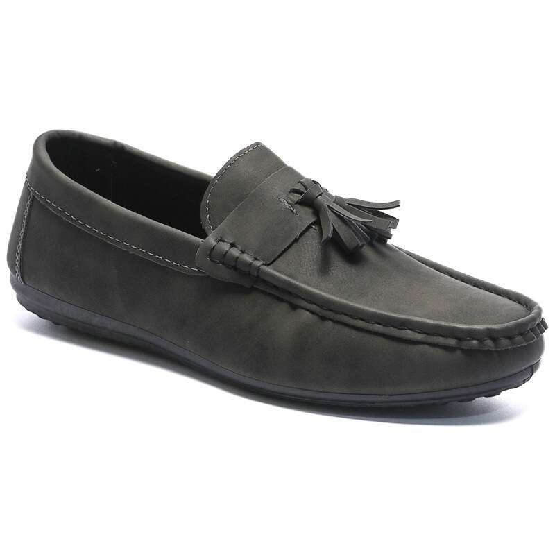 S Free Ddmysports Shoping Casual Single Leather Men Low Top Set Feet Tassel Trendy One Step Driving Shoes Outdoor hoping ingle et tep hoes