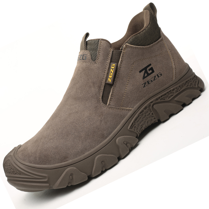 Size Plus 48 Anti Scald Welding Work Boots Anti-smash Anti-puncture Safety Indestructible Men Protective Shoes fa09 -smash -puncture