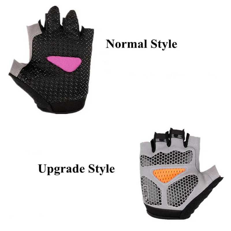 Half finger gel bicycle gloves Mens breathable anti slip MTB bicycle Bicyc gloves Summer gym yoga training glovesW241018