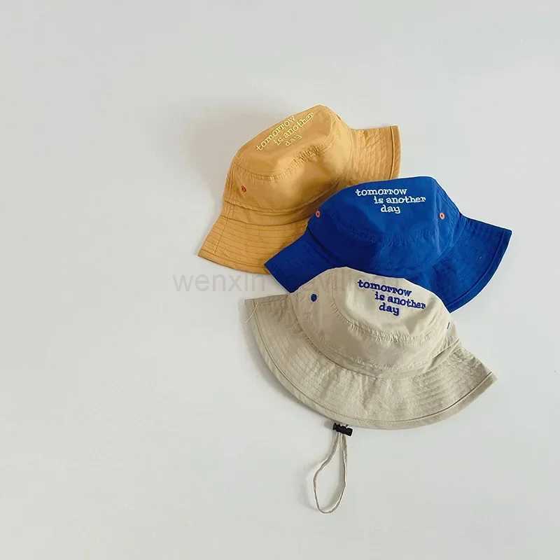 Summer Toddler Hat for Children Girls Boys Boy Girls Soothie Soft Baby Sun Hat Panama Cotton Baby HatXJ240730