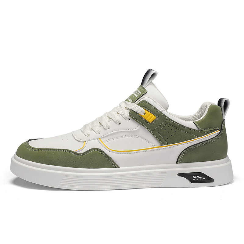 Men's Waterproof Leather Casual Sports Board Shoes