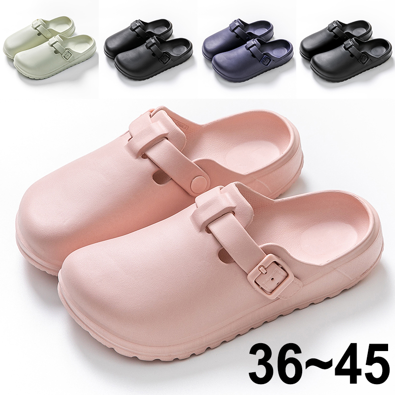 Closed Slippers Women Mens Female Male Clogs Doctor Nurse Shoes Gardener Garden Shoes Research Institute Casual Work Shoes Flats