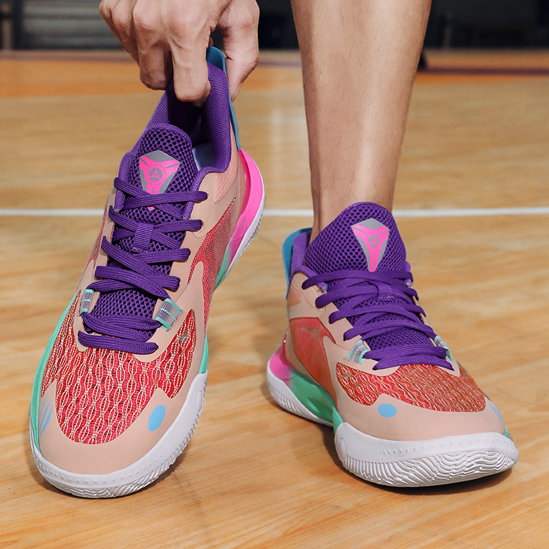 High-quality Men's Basketball Shoes Women Kids Indoor Basketball Training Shoes Outdoor Non-slip Practical Sports Shoes 36-45