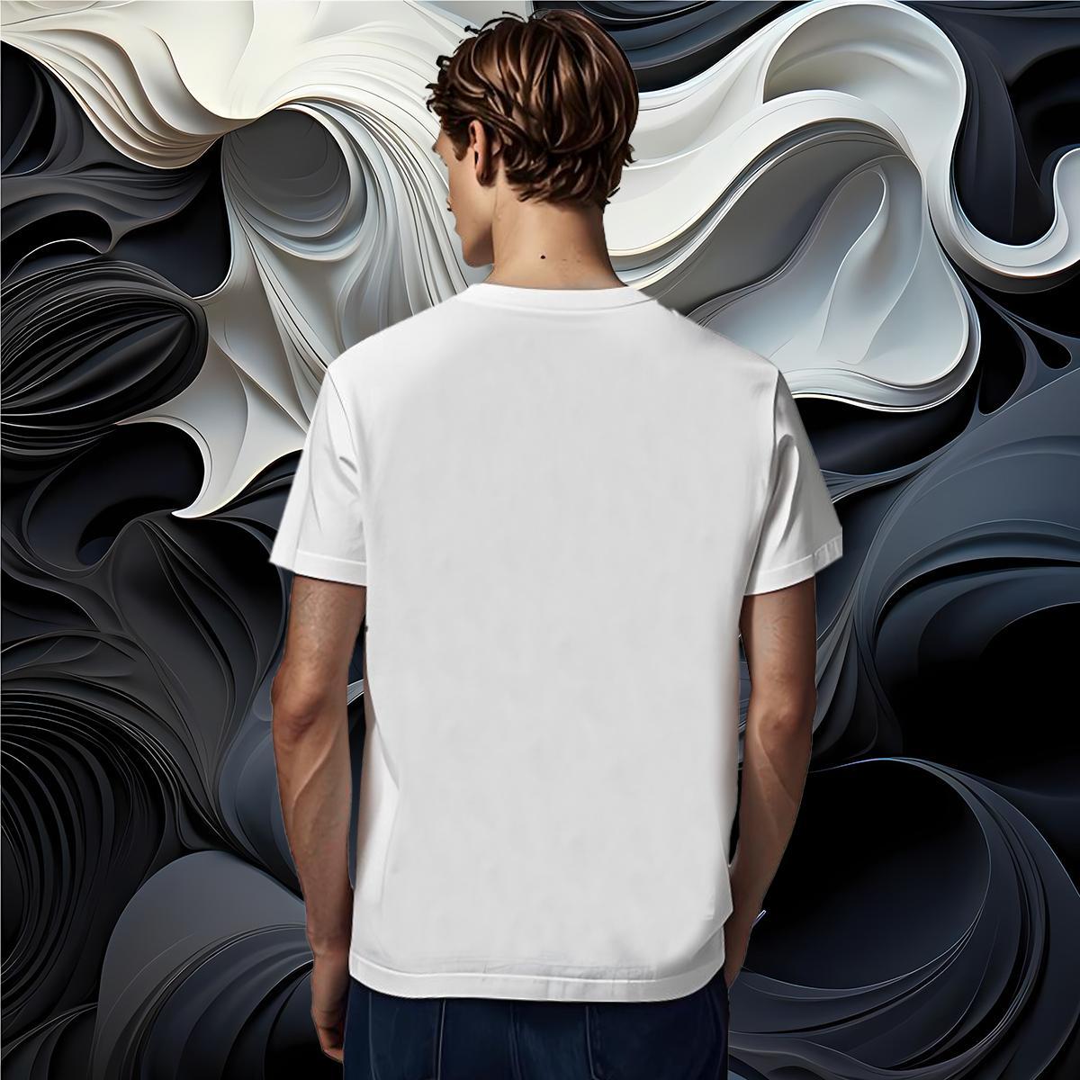 Cool letter Man T Shirts Home Outdoor Mens Tshirts 230g Cotton DIY Customized Pure Cotton DIY Logo Oversized Tee Shirt