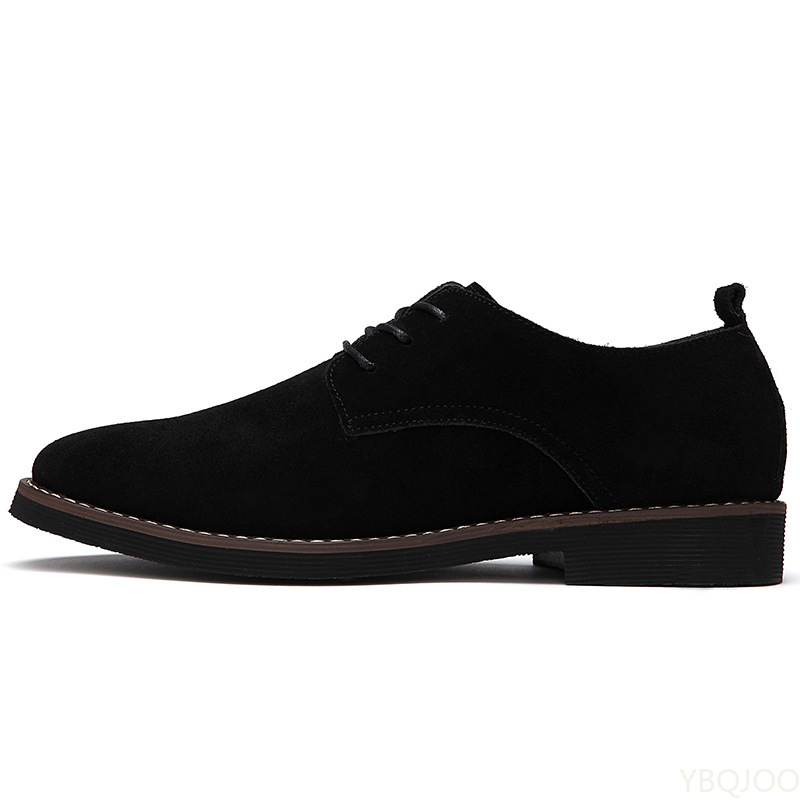 Oxford Shoes for Men, Plus Size 38-48, PU Suede Leather, Casual, Spring and Autumn Wear 4 Oxd