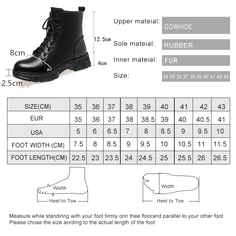 AIYUQI Women's Snow Boots Genuine Leather 2024 New Winter Warm Wool Women Large Size Boots Fashion Women's Shoes Boots