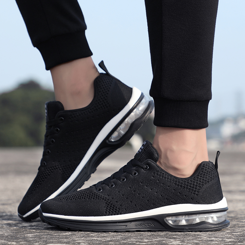 Men Women Sneakers Unisex Breathable Running Shoes Air Cushion Sport Trainers