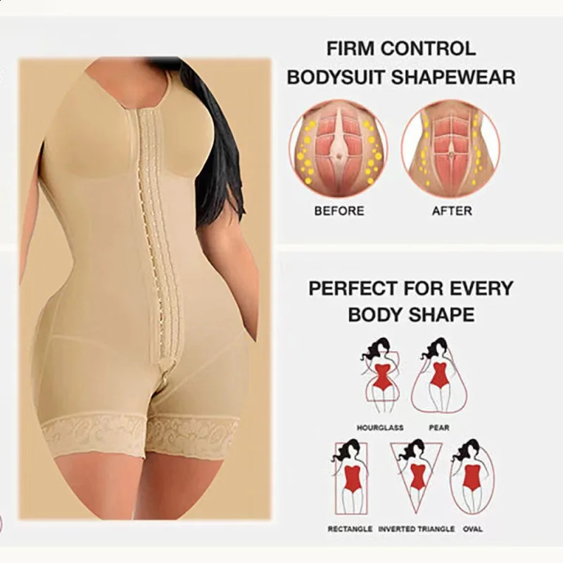 Womens one-piece body shaper super body shaping plus size belly corset underwear belly shaping butt lift body shaper 240730