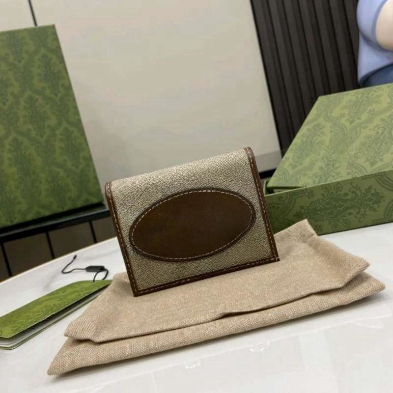 Luxurys Leather Wallets Card Holders Purse Top Quality Mens Womens Unisex Pocket Fashion Mini Credit Card Holder Bag Classic Coin Purse Wallet