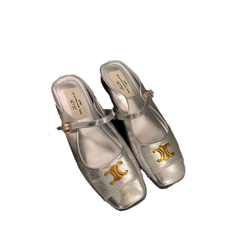 2024s Flat Comfortable Summer Soft Sole Mary Jane Small Leather Shoes