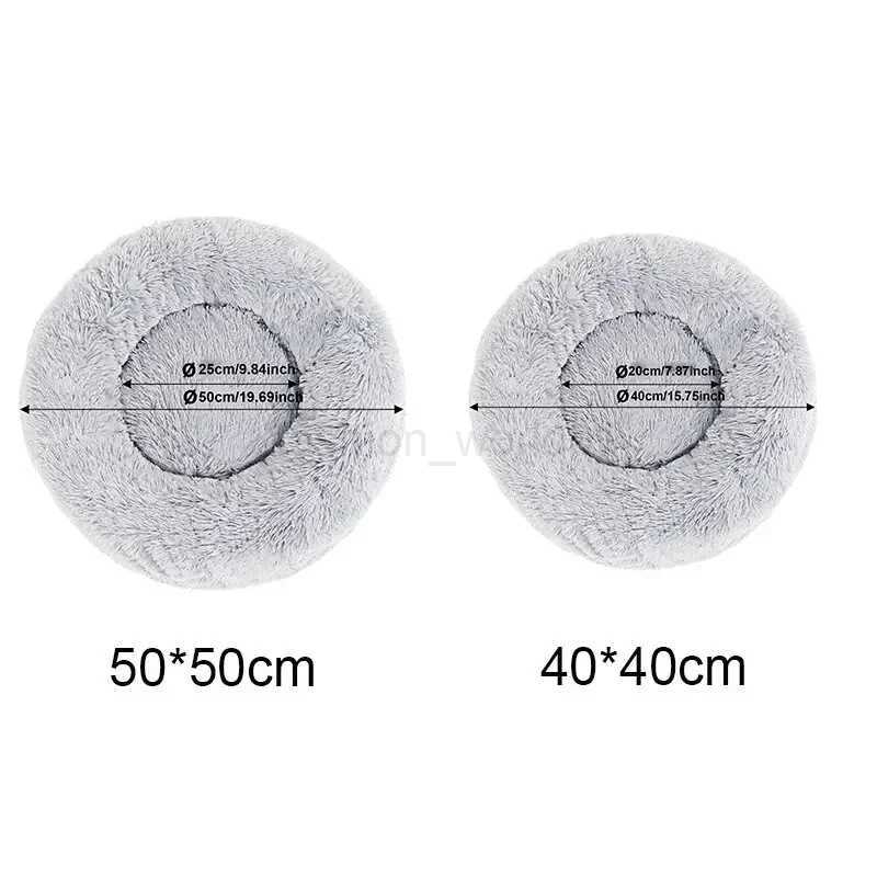 Super Cat Bed Warm Sleep Cat Nest Soft Plush Best Pet Dog Bed Dog Basket Mat Cat Bed Cat Mat Animal SleepX240730
