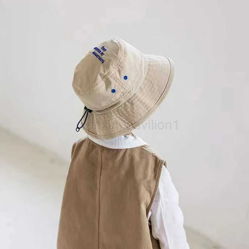 Summer Toddler Hat for Children Girls Boys Boy Girls Soothie Soft Baby Sun Hat Panama Cotton Baby HatXJ240730