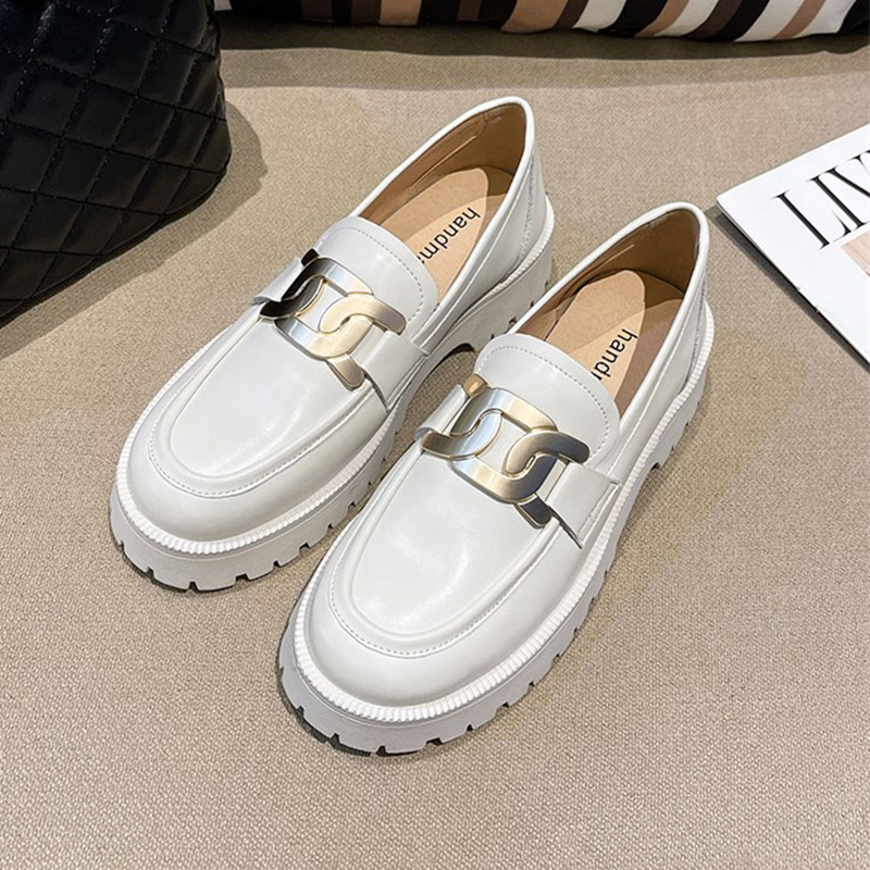 AIYUQI Shoes Women Spring 2024 New White Thick-soled Ladies Sneakers Genuine Leather Casual Trend Girl Shoes Students