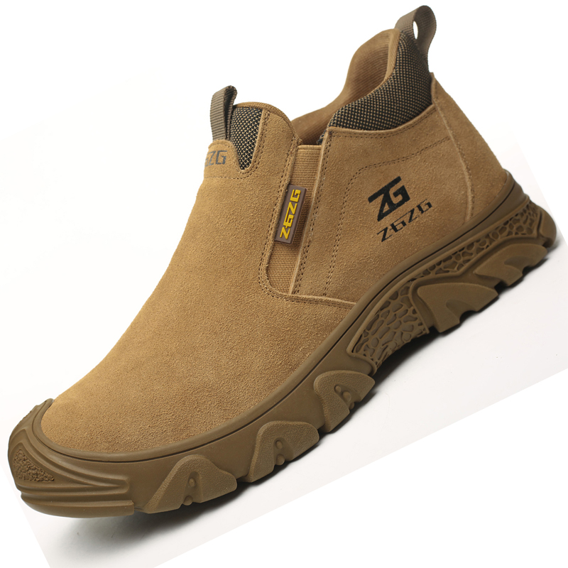 Size Plus 48 Anti Scald Welding Work Boots Anti-smash Anti-puncture Safety Indestructible Men Protective Shoes fa09 -smash -puncture