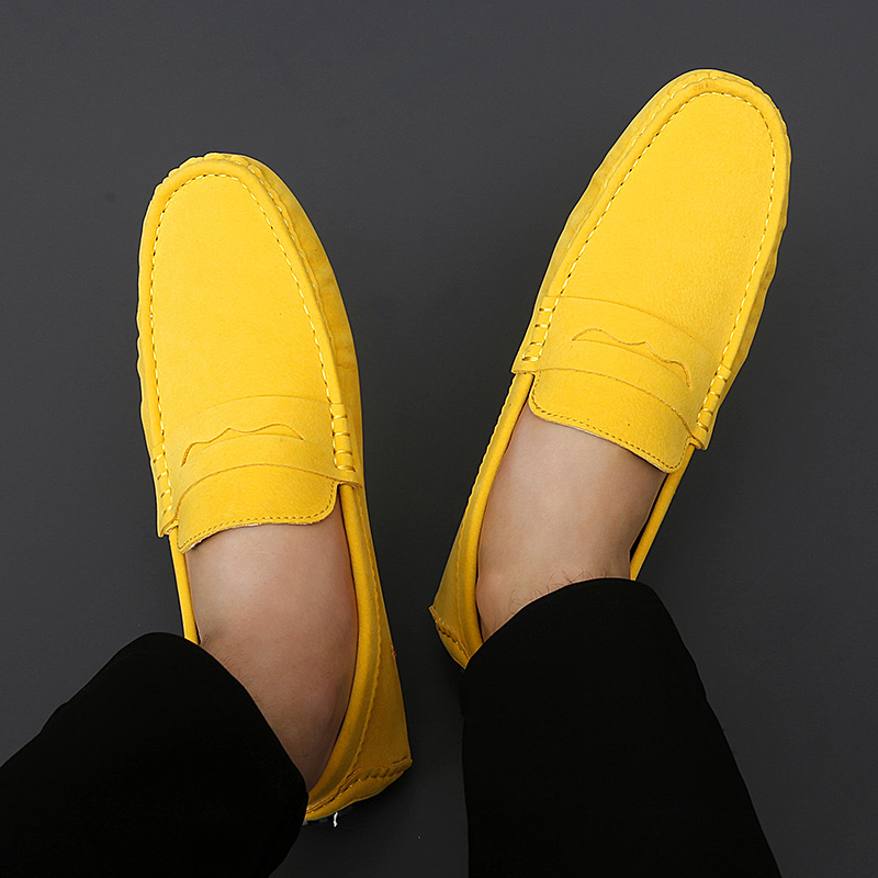 Penny Designer Men Fashion Italian Shoes Brand Mocasines Hombre Big Size 35-48 Wedding Party Loafers Man Flats