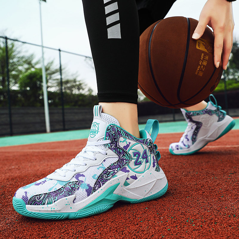New High-top Men Basketball Shoes Classic Sports Man Sneakers Trainer Big Plus Size 36-45 Men's Chaussures De Basket Shoes