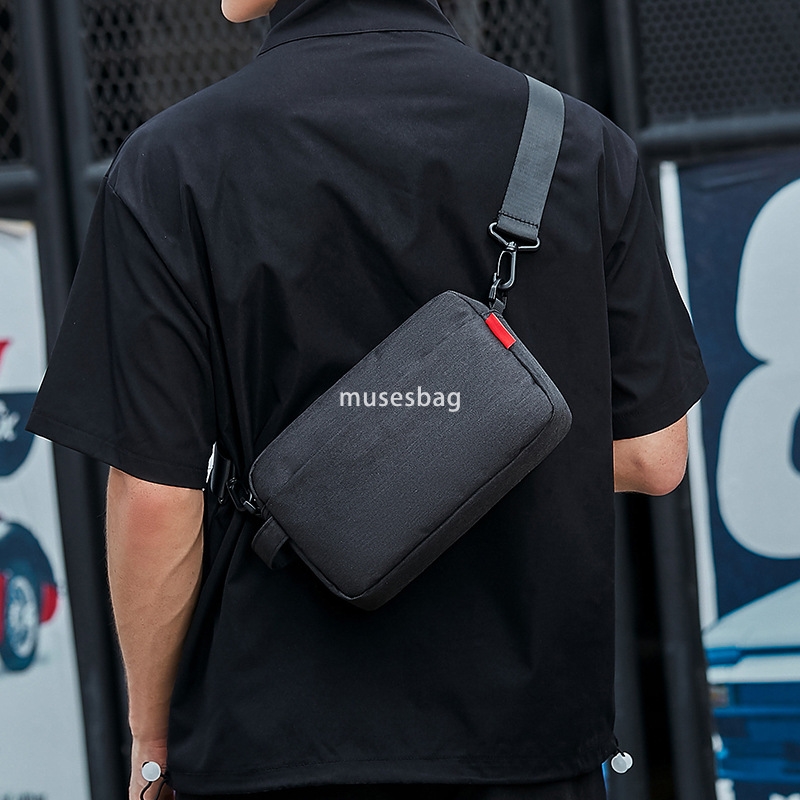 Men's messenger bag small new fashion function crossbody bag casual shoulder bag male summer sports backpack bag female