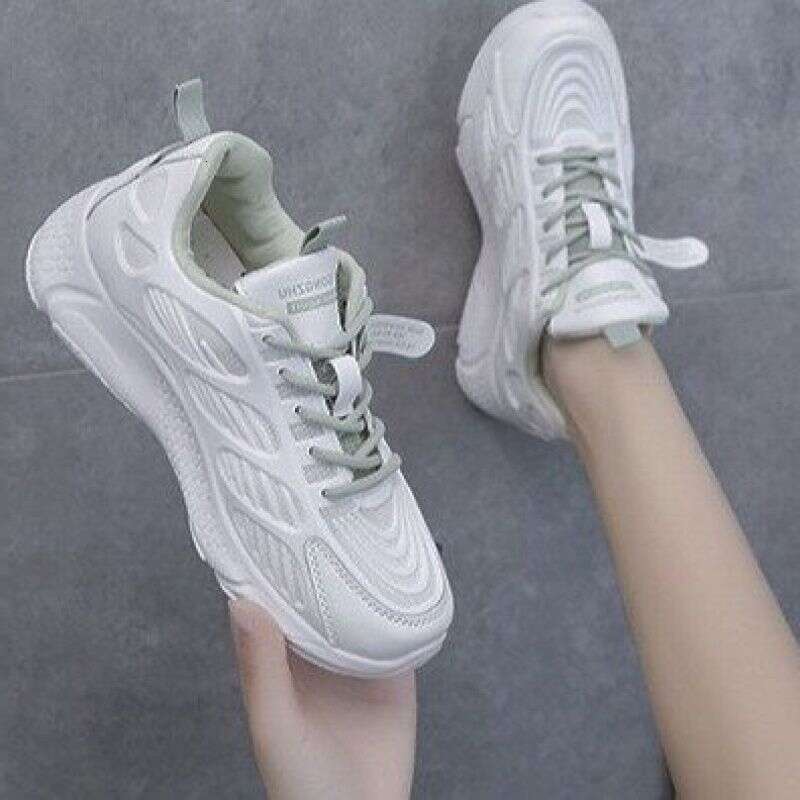 Round Ddmysports S Toe Deep Mouth Rubber Midsole Cm Low Top PU Loose Cool Mop Single Shoe Casual Sports Women Shoes Outdoor Shoes ingle hoe ports hoes