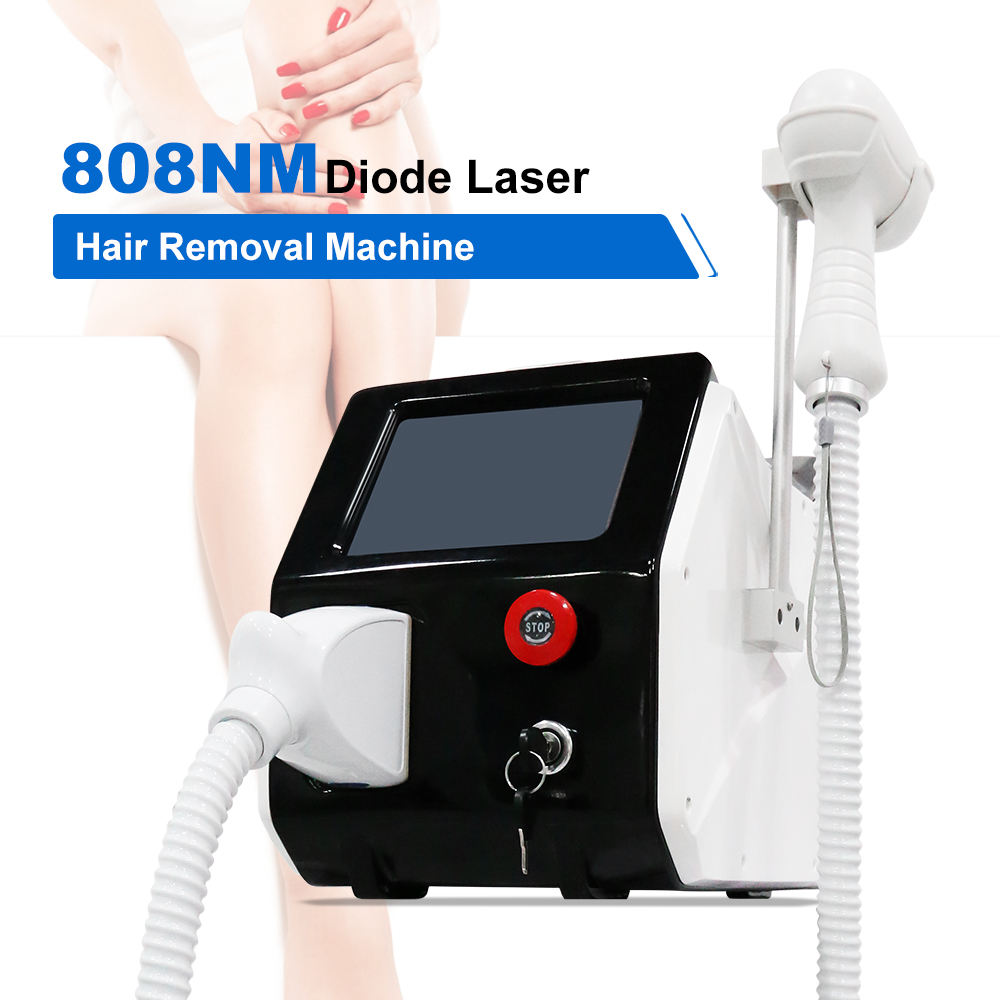 HOT Selling Freezing Cooling System 808 Fast Hair Removal Device Salon Home Use Small China Diode Laser with Good Effect