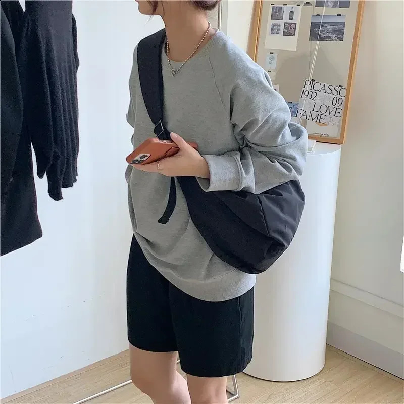 Youth Crossbody Shoulder Bag Fashion Summer Large Capacity Casual Nylon Women Shoulder Bag Korean Style 240730