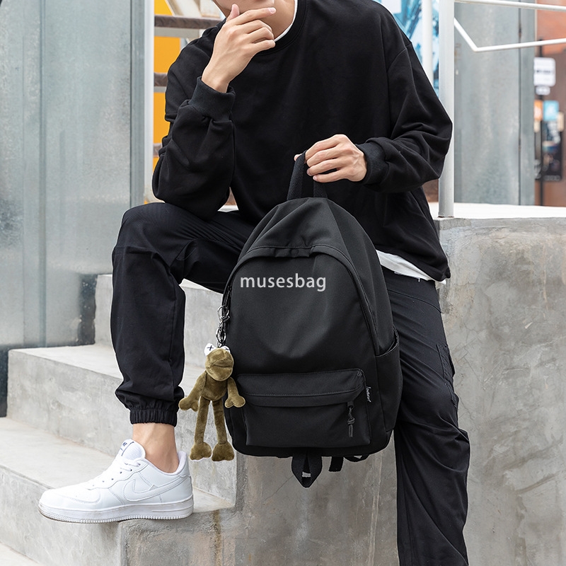 Middle school bags men's fashion trend Middle school students college style high school backpack day department backpack