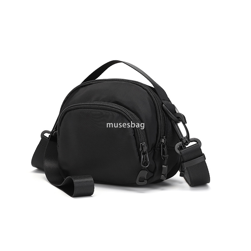 Men's single shoulder crossbody bag lightweight fashion casual men's bag small bag portable sports small backpack mini mobile phone bag