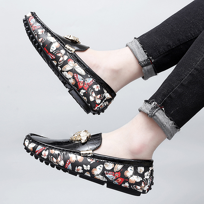 Designer Men's Genuine Leather Loafers: Casual, Brand Shoes for Men and Women 4