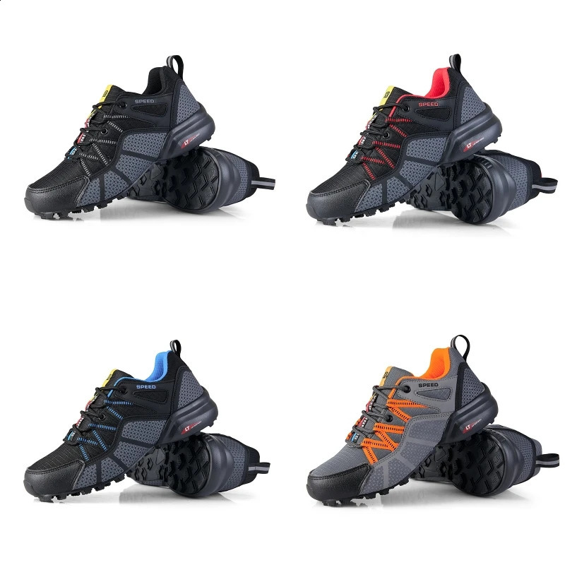 Mens Hiking Womens Cycg Outdoor Sneakers Non-Slip Lightweight Trail Running Camping Climbing Travel Shoes 240718