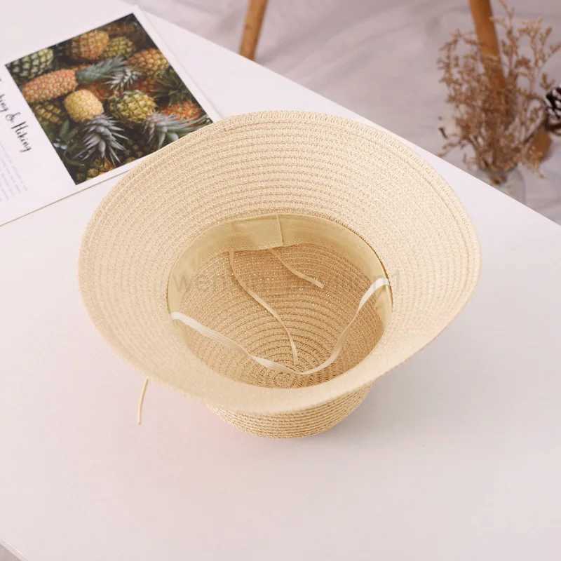 Summer Children Str Hat Bag Set Princess Girl Sun Hats Sweet Cherry Kids Shoulder Bags Travel Sunscreen Fisherman Cap VisorsXJ240730