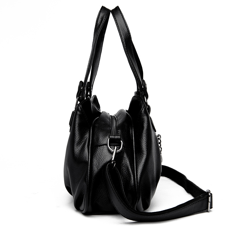 capacity multi-compartment large handbag shoulder crossbody bag