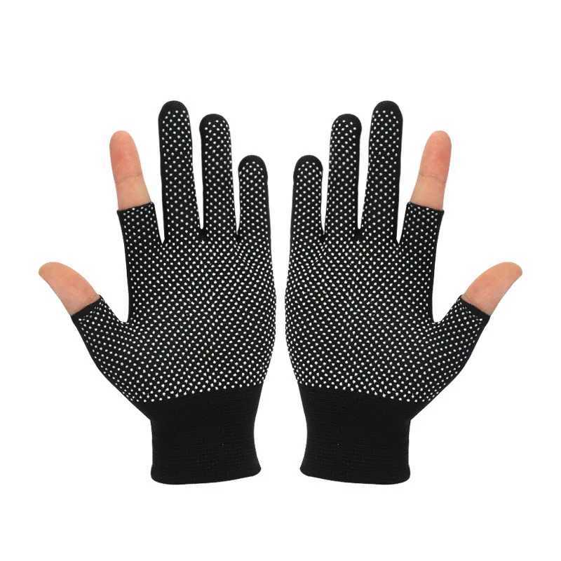 Neutral Half Finger Handguard Anti slip Breathable Fitness Gym Pilates Warm Fitness Yoga GlovesW241018