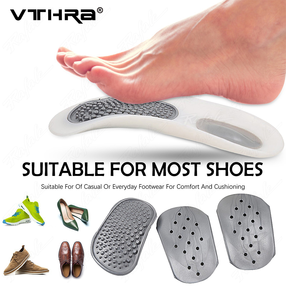 Orthotics Cubitus Varus Orthopedic Insoles Feet Pads Care Flatfoot Correction Arch Support New Orthopedic Cushion Massage Insert