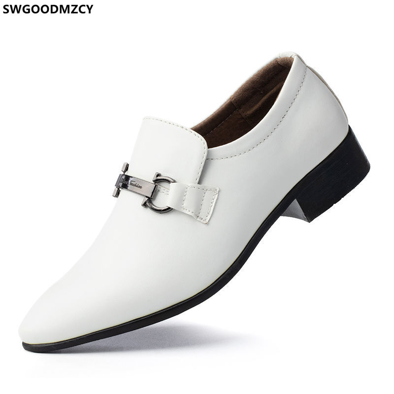 White Shoes Slip on Shoes Men Black Oxford Shoes Men Brown Dress Loafers for Men Office 2024 DERBI Business Suit LEATHER OFFIC