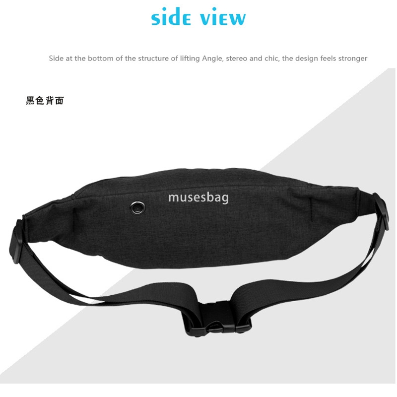 New Fanny pack outdoor multi-functional chest bag men's leisure sports fitness dead fly fashion crossbody bag a hair