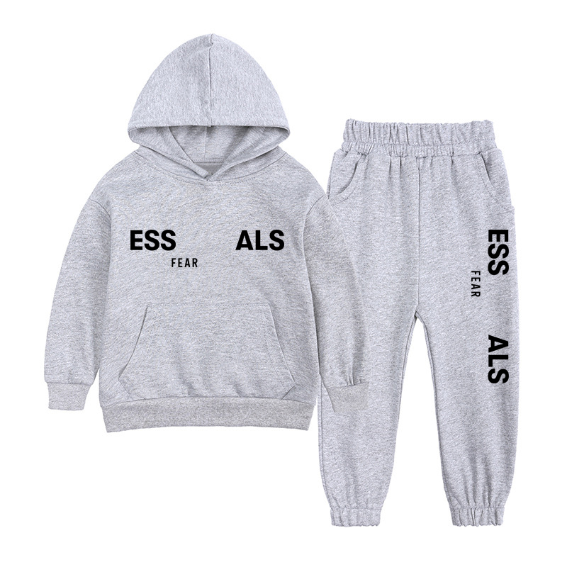 ESS Designer Tracksuits Kids Clothing Sets Luxury Hoodie Pants For Boys Girls Brand Casual Tracksuits New Styles Kid Trousers Sweatshirts
