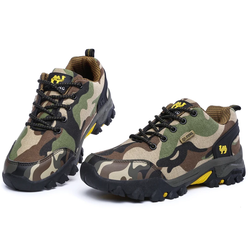 Casual Shoes Men Summer Outdoor Sneakers Women Footwear Trainer Waterproof Camouflage Army Shoe Male Military Shoes Tenis Jeans