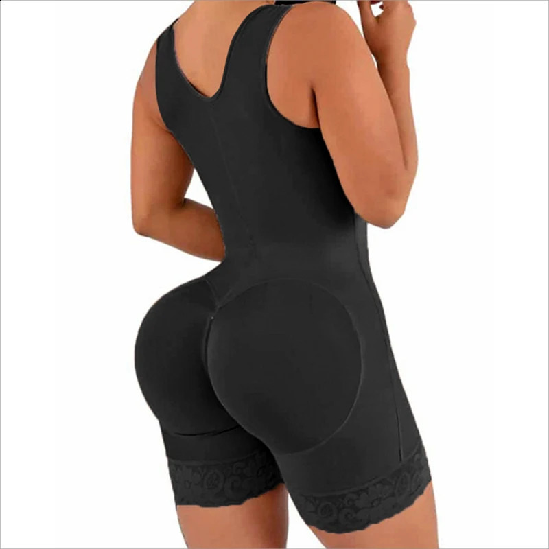 Womens one-piece body shaper super body shaping plus size belly corset underwear belly shaping butt lift body shaper 240730