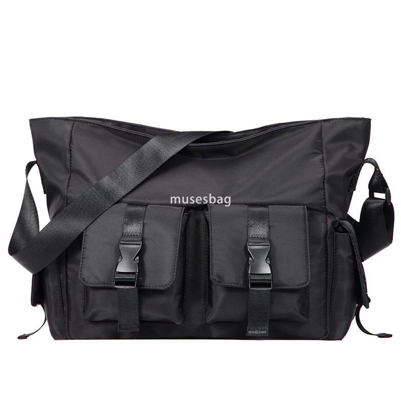 Crossbody bag men's fashion brand day tooling canvas student messenger bag ins backpack women's casual all-in-one shoulder bag
