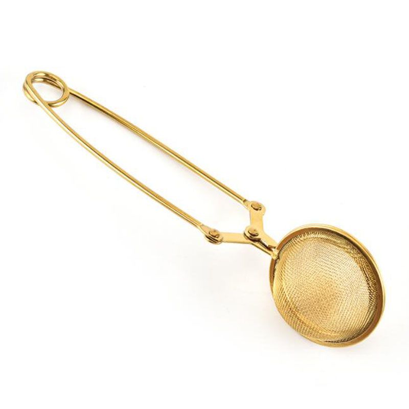 new Tea Tools Tea Infuser Stainless Steel Sphere Mesh Tea Strainer Coffee Herb Spice Filter Diffuser Handle Tea Ball