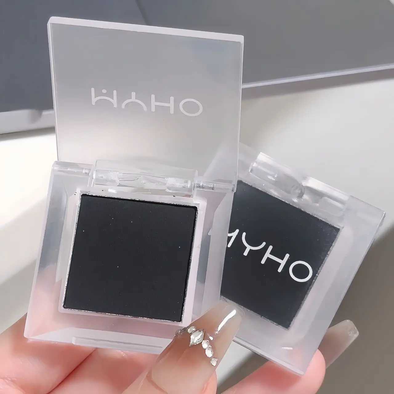 Monochrome Matte White Eyeshadow Makeup Waterproof Lasting Smoky Black Eye Makeup Natural Brighten Eyeshadow Highlighter PaletteXJ250520
