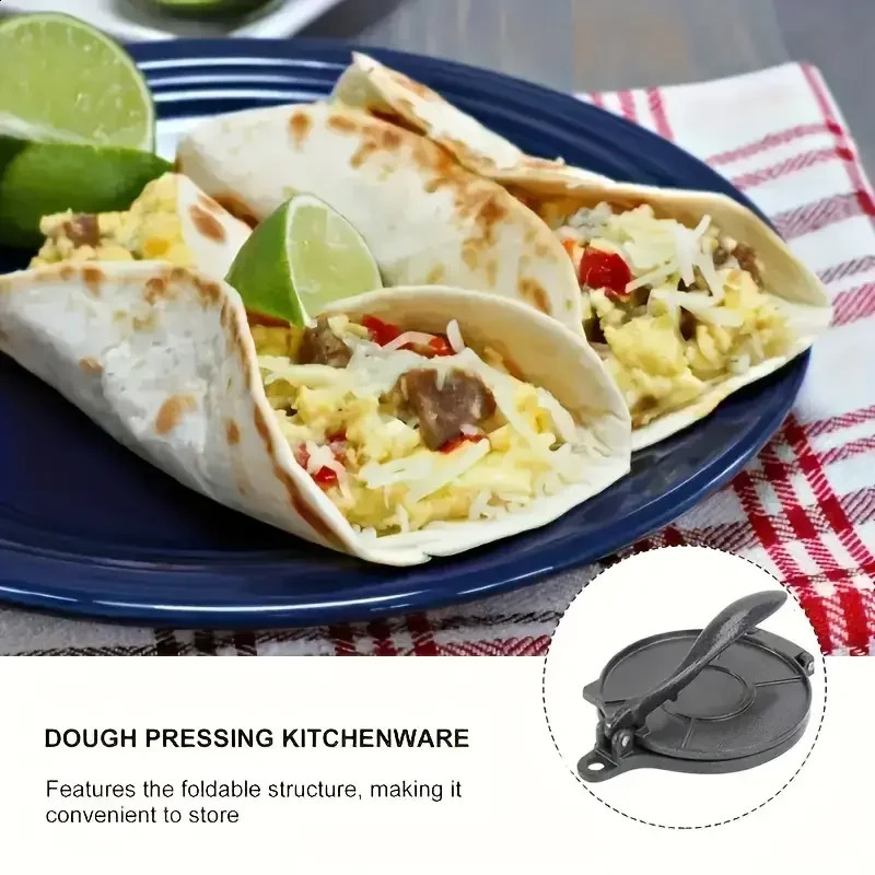 Tortilla Press Manual Dough Maker Pasta Mold Food-Safe Kitchen Gadget for Baking and Pastry 240729