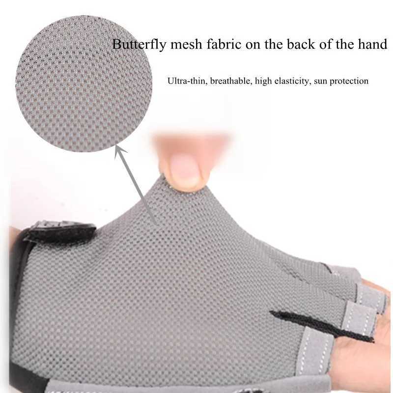 Half finger gel bicycle gloves Mens breathable anti slip MTB bicycle Bicyc gloves Summer gym yoga training glovesW241018