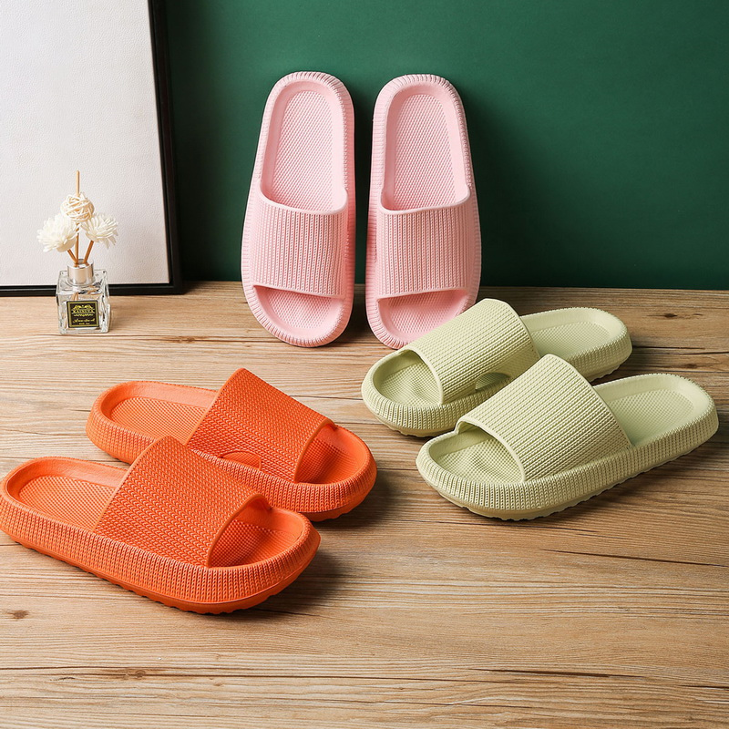 Platform Thick Slippers Women Fashion Soft Sole Eva Indoor Slides Bathroom Home Sandals 2023 Summer Non-Slip Flip ps e5e6