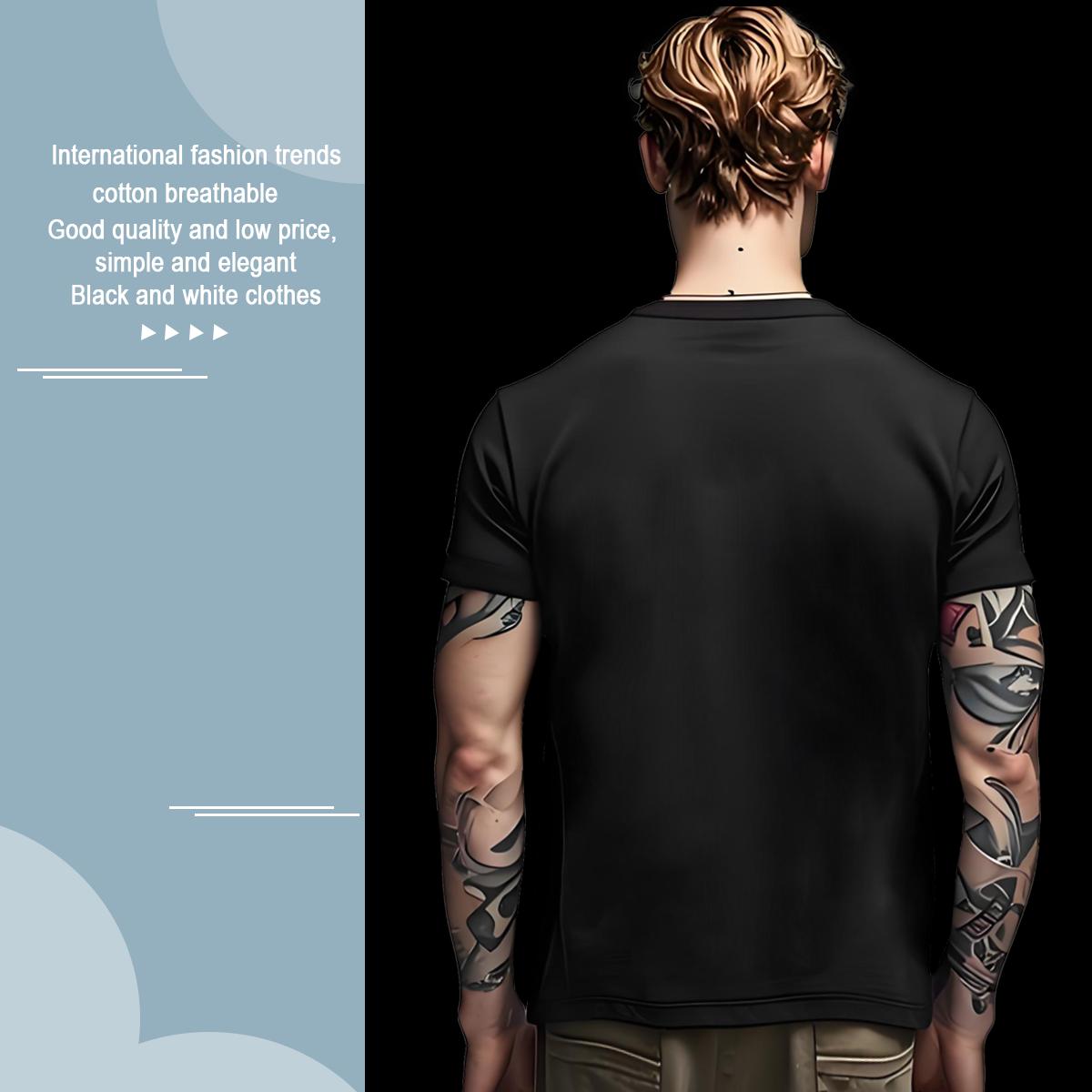 Wholesale T-Shirts 230g 100% Cotton Men Tshirts Casual Beach Crew Neck Oversized 3XL 4XL High Quality Clothings