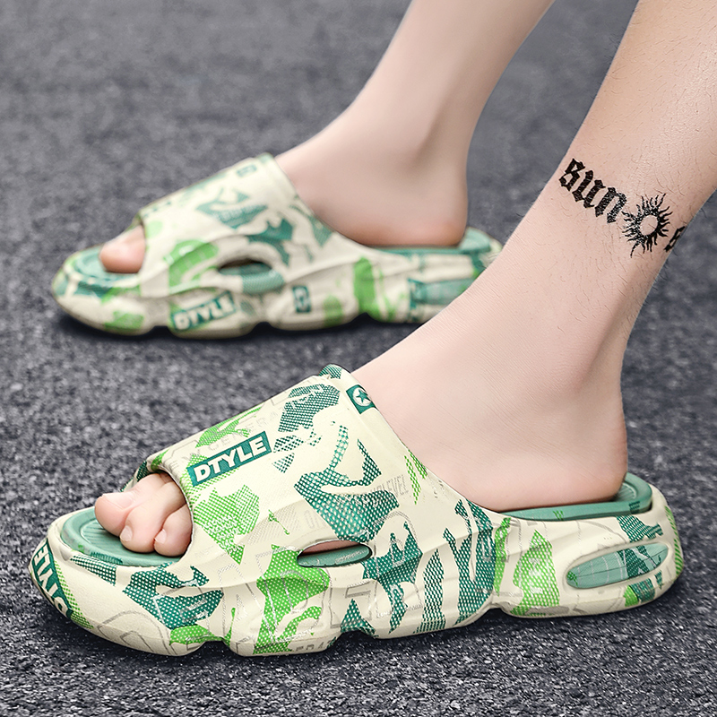High Quality Men Women Slippers Indoor Outdoor Sandals Beach Thick Soft Sole Slides Men Casual Shoes Flip-flops Home Slippers