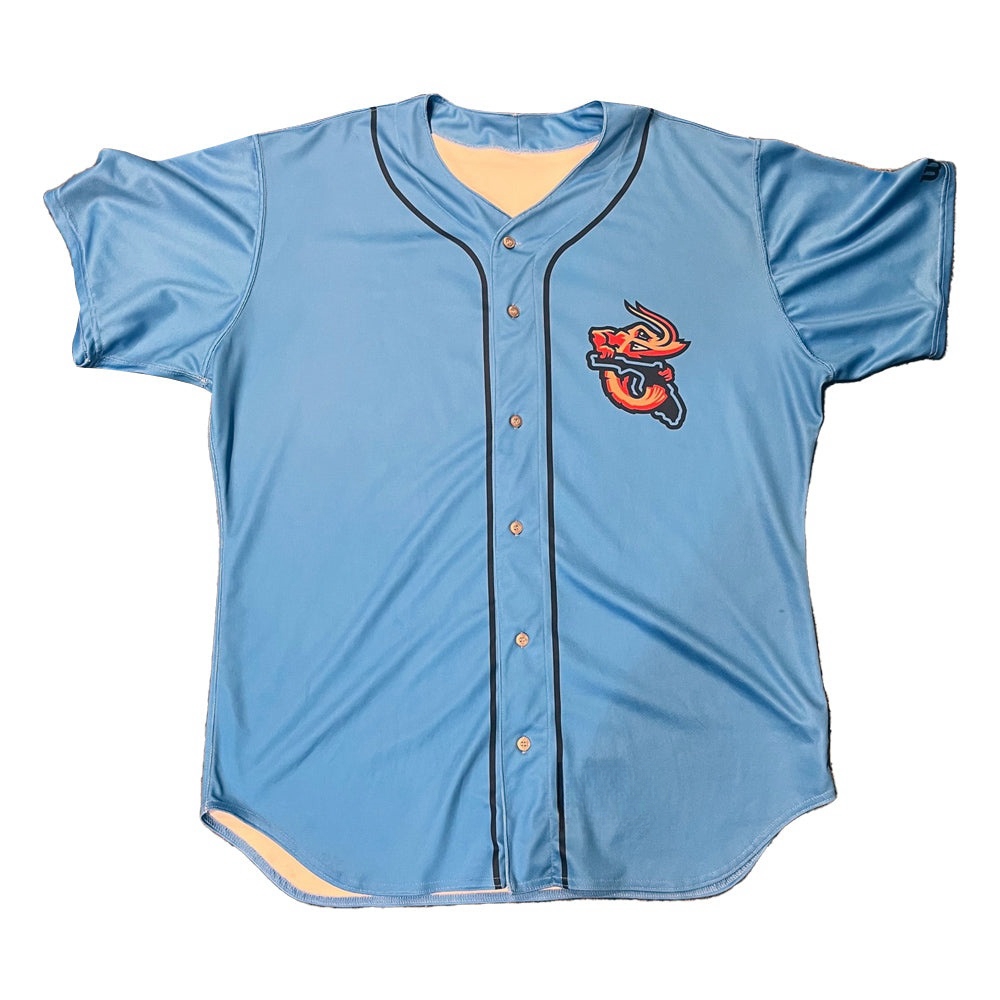 Jacksonville Jumbo Shrimp Baseball Custom Jersey Any Name Number