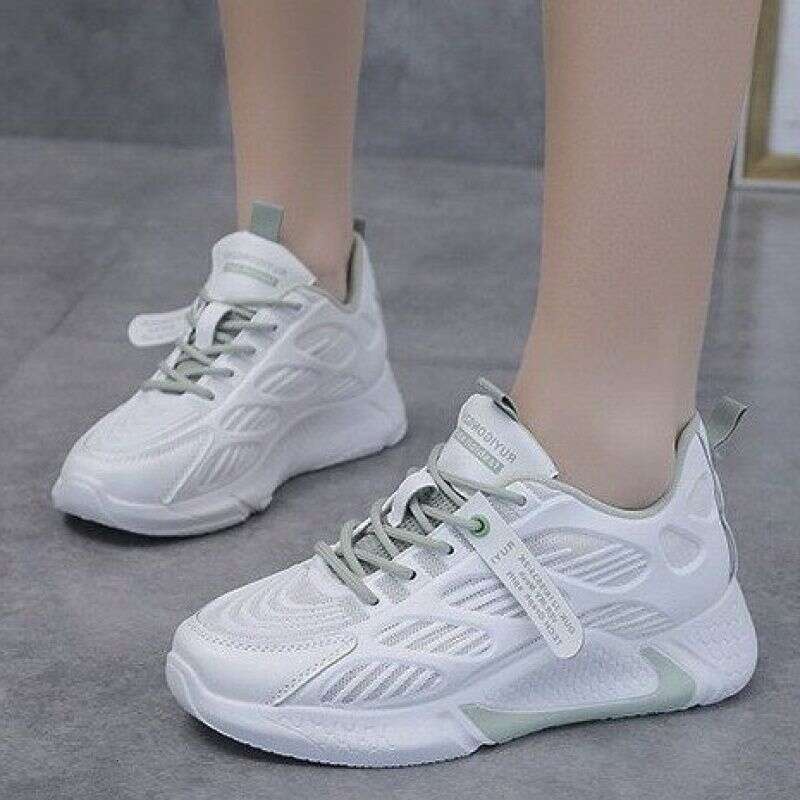 Round Ddmysports S Toe Deep Mouth Rubber Midsole Cm Low Top PU Loose Cool Mop Single Shoe Casual Sports Women Shoes Outdoor Shoes ingle hoe ports hoes