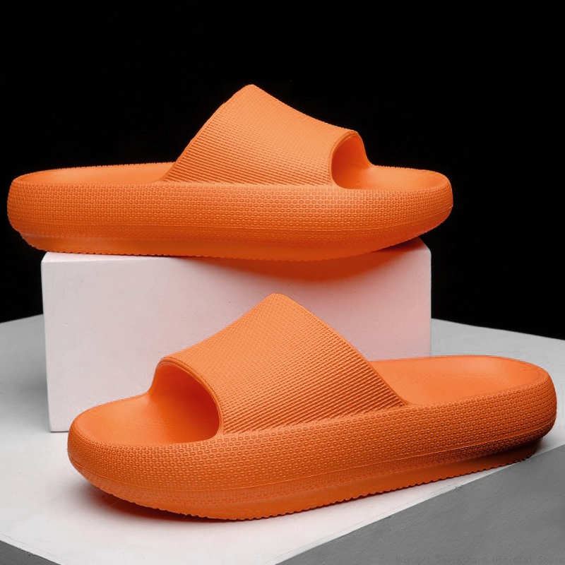Platform Thick Slippers Women Fashion Soft Sole Eva Indoor Slides Bathroom Home Sandals 2023 Summer Non-Slip Flip ps e5e6